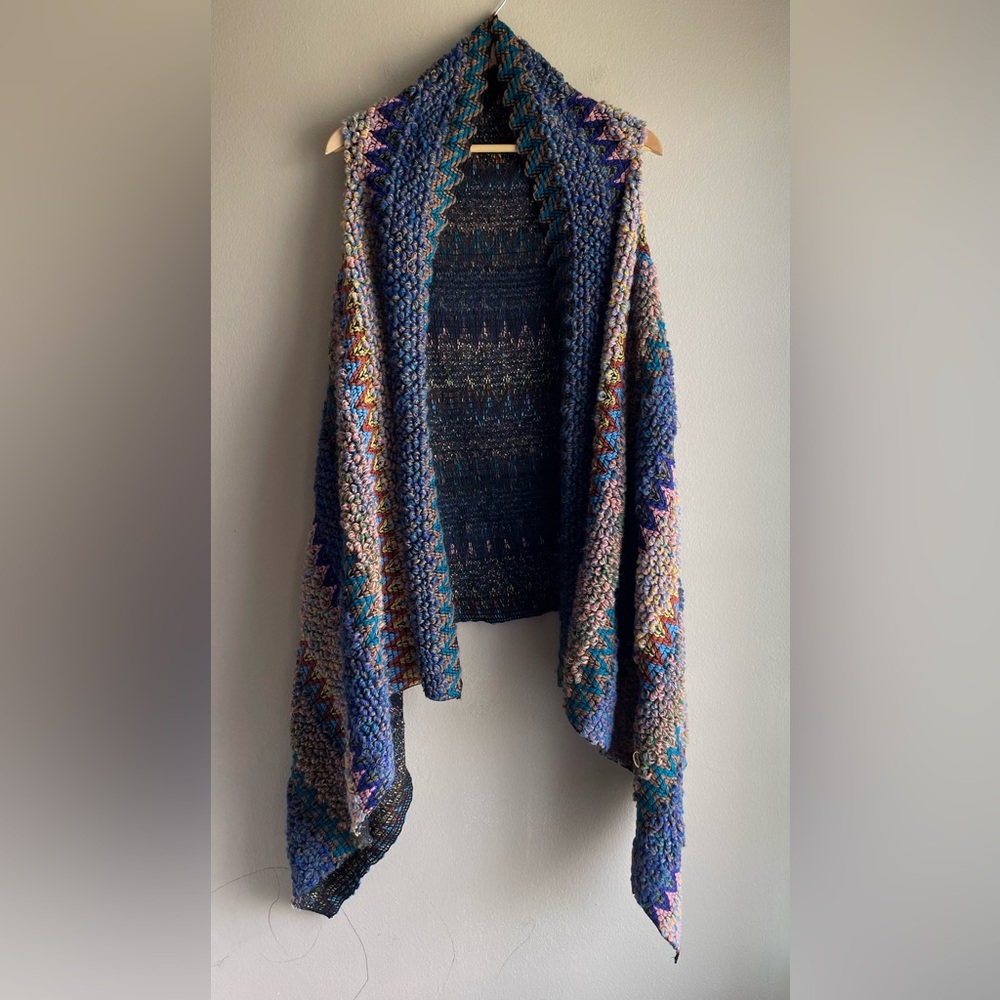 Soft Surrounding Women Cardigan Boho Thick Vest One Size